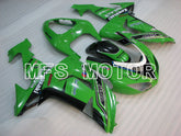 Kawasaki NINJA ZX10R 2006-2007 Injection ABS Fairing - Others - Black Green - MFS4029